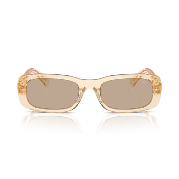 NEW MIU MIU RECTANGLE MU08ZS 11T40F SUNGLASSES MU 08ZS 11T40F